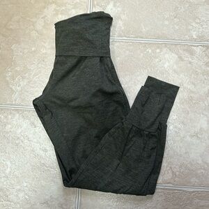 Heather green joggers